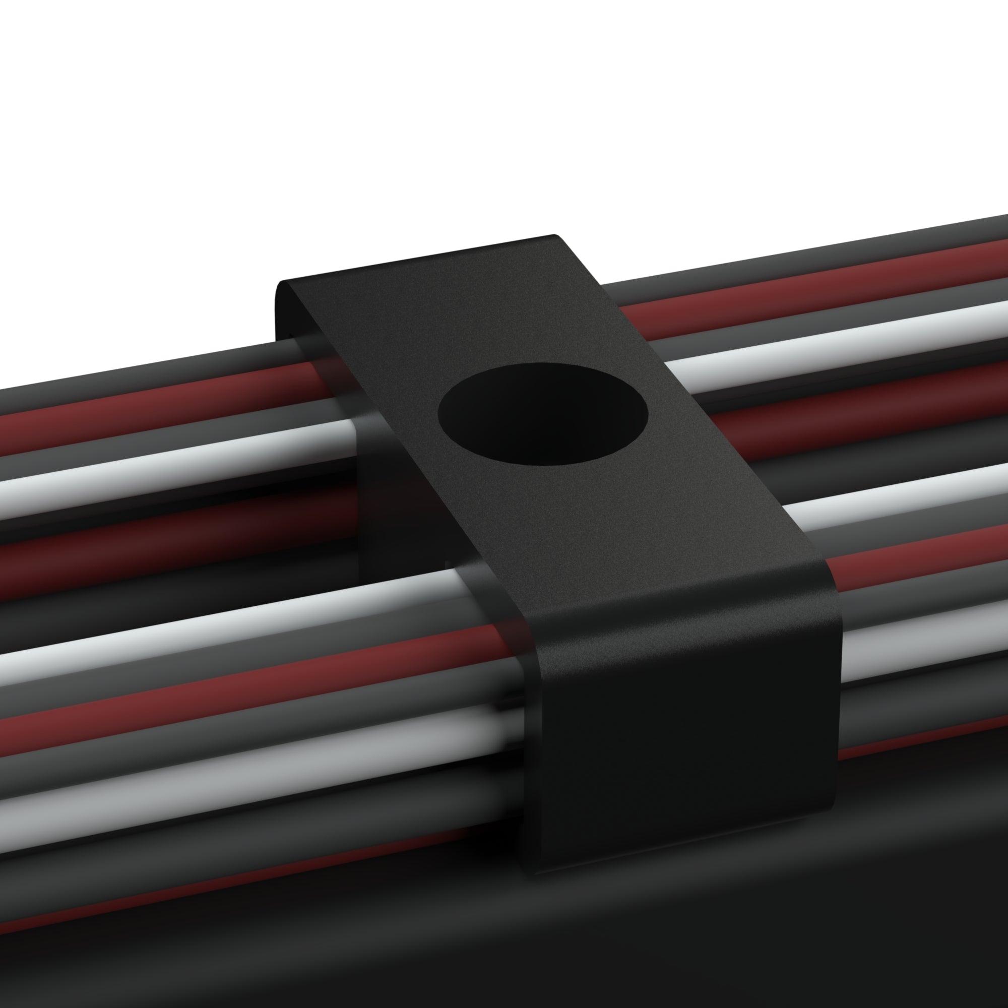 Bolt-In Cable Management Clips – Clean Cable Routing for Sim Rigs