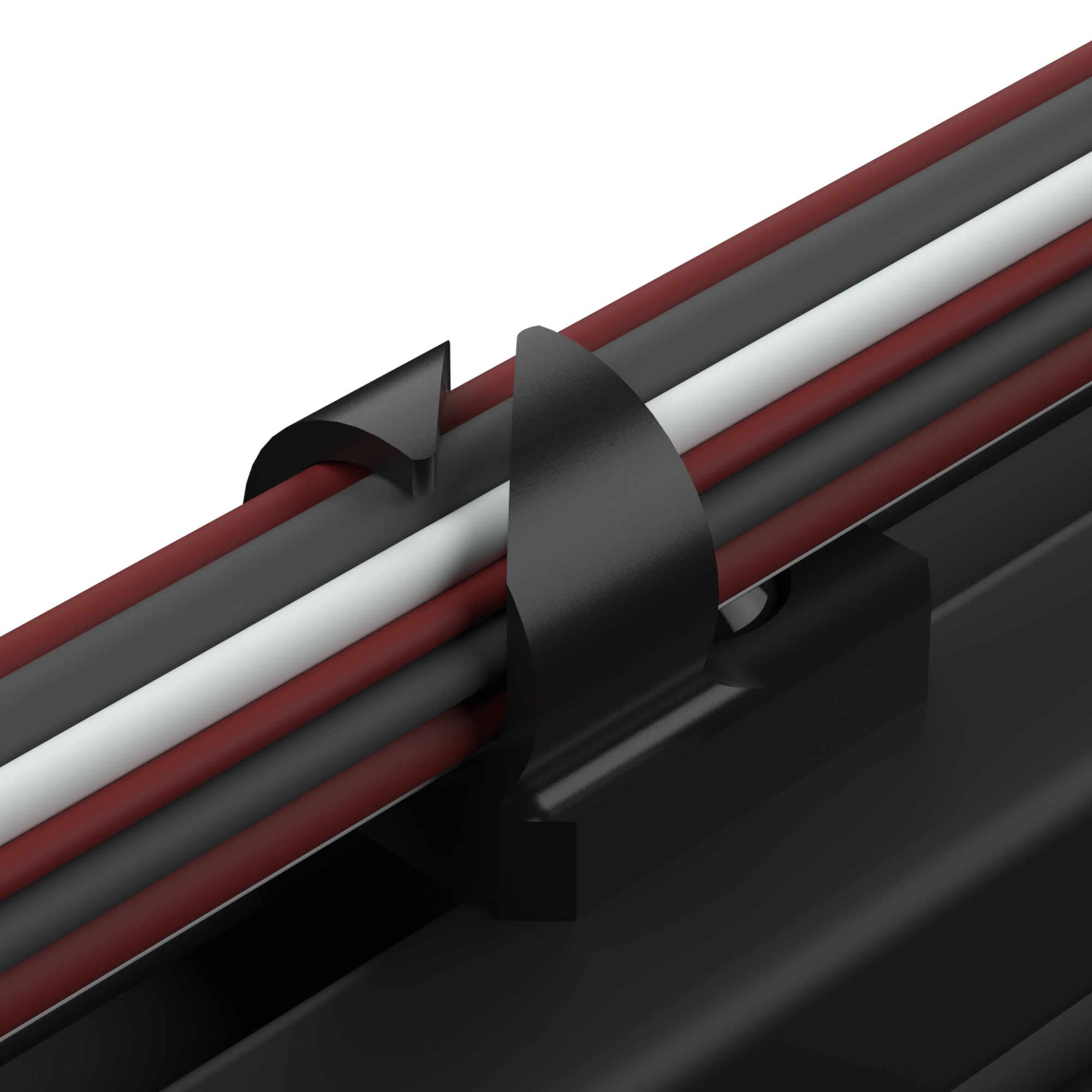 Pinch-In Cable Management Clips – Bolt-On Low-Profile Cable Routing for Sim Rigs