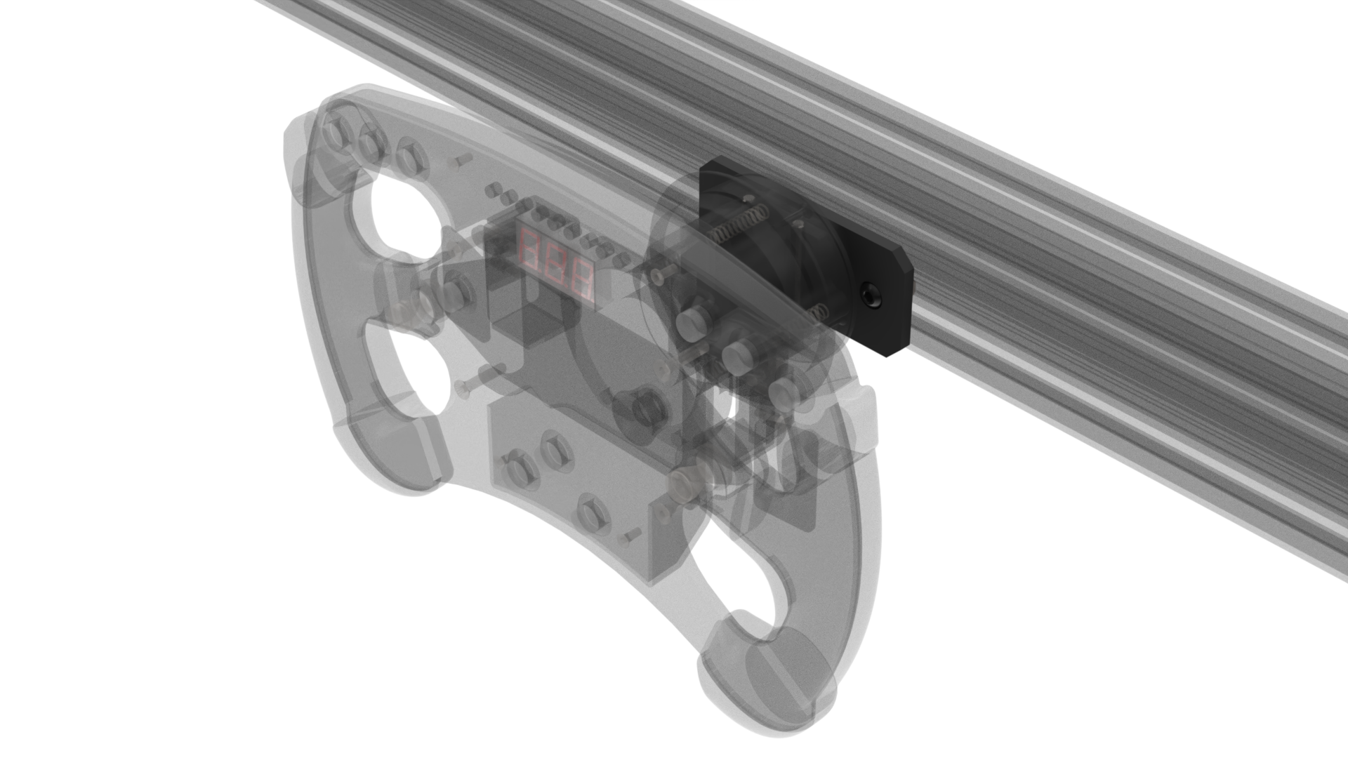 Fanatic QR2 Wheel Mount for Sim Rig Profile Bracket