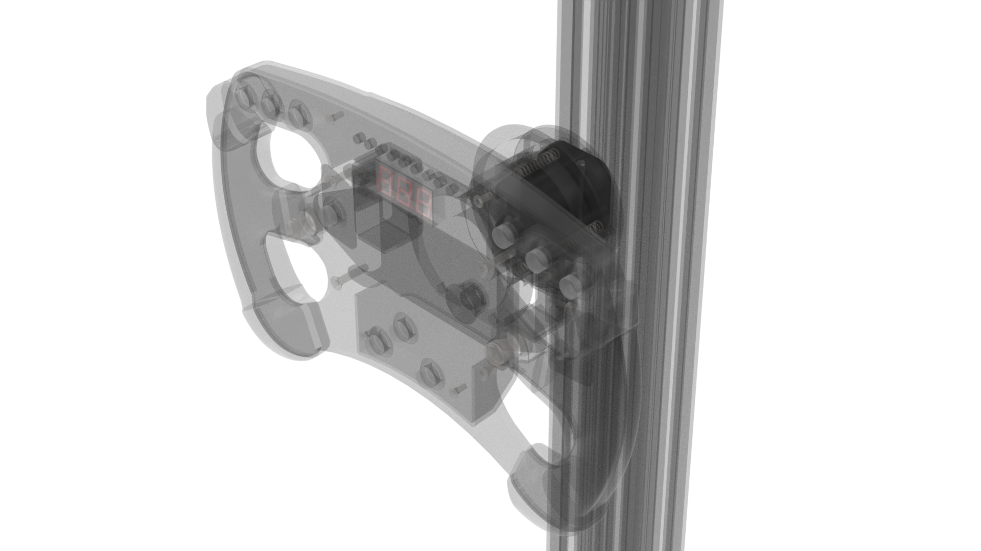 Fanatic QR2 Minimalist Wheel Mount for Sim Rig Profile Bracket