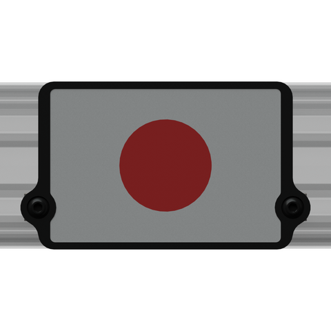 Flag Plate for Aluminum Profile Rigs