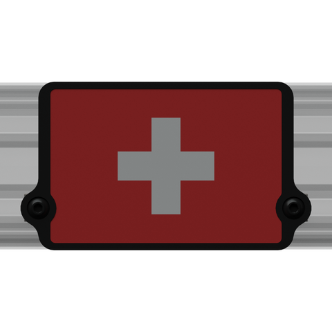 Flag Plate for Aluminum Profile Rigs