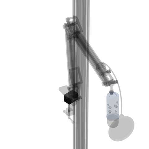 Mic Boom Mount for Sim Rigs