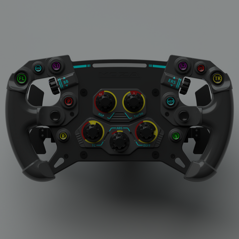 Steering Wheel Wall Mount Minimalistic For NRG Moza/Simagic/Works/D1 Sim Racing Quick Release