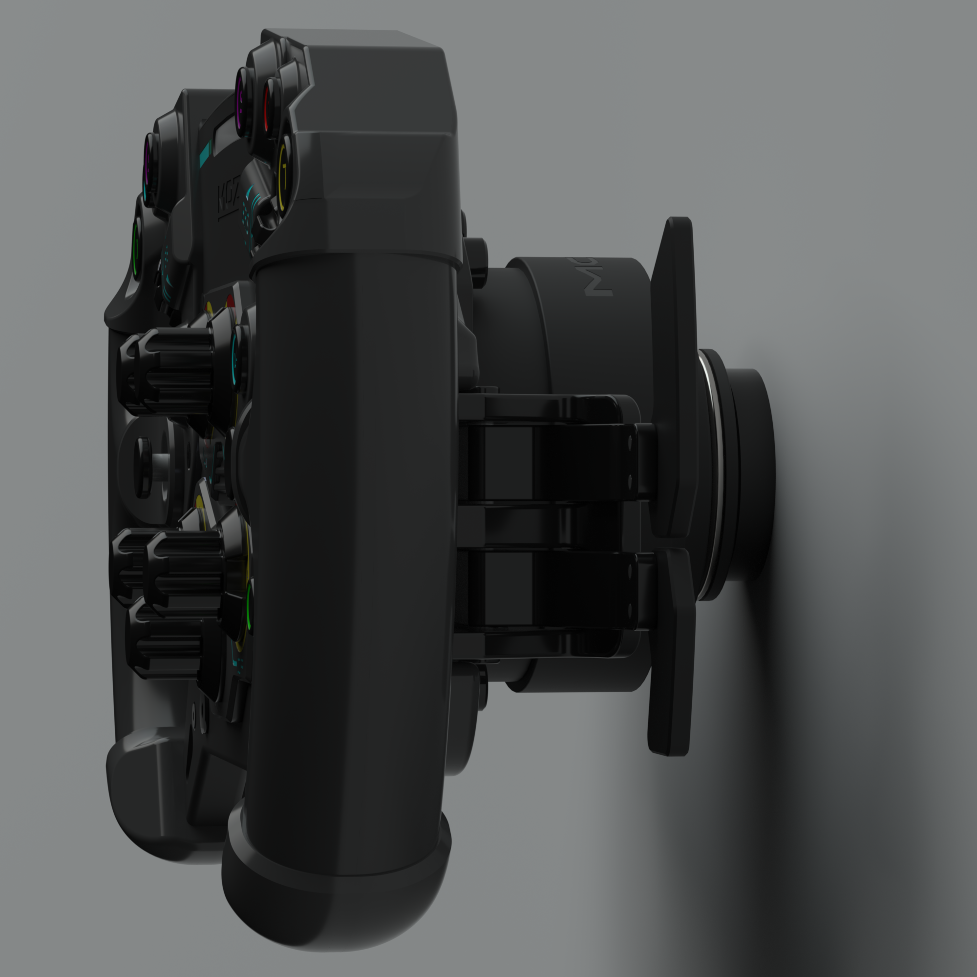 Steering Wheel Wall Mount Minimalistic For NRG Moza/Simagic/Works/D1 Sim Racing Quick Release