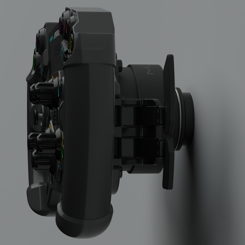 Steering Wheel Wall Mount Minimalistic For NRG Moza/Simagic/Works/D1 Sim Racing Quick Release