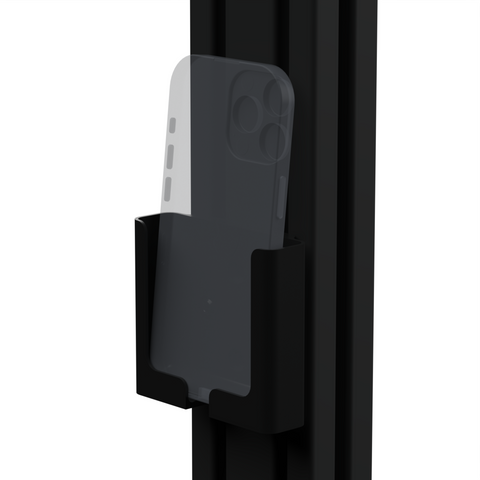 Phone Mount for Sim Rig Fits 4040 & 1515 Aluminum Profile Rigs with Charging Slot