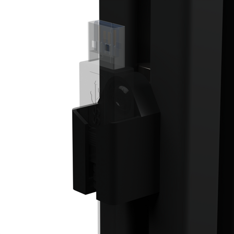 USB A Cable Holder for Sim Racing Rig