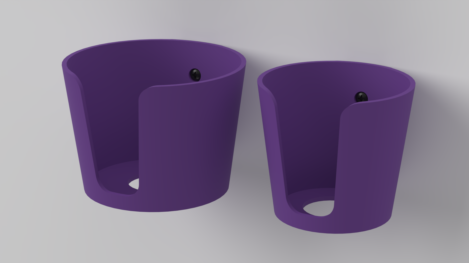 Wall Mount Cup Holder