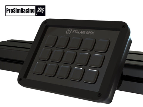 Stream Deck Enclosure with Adjustable Mount for Sim Racing | Flight Rig